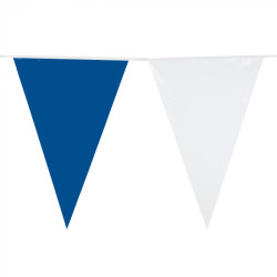 Girlanda modro- bílé praporky